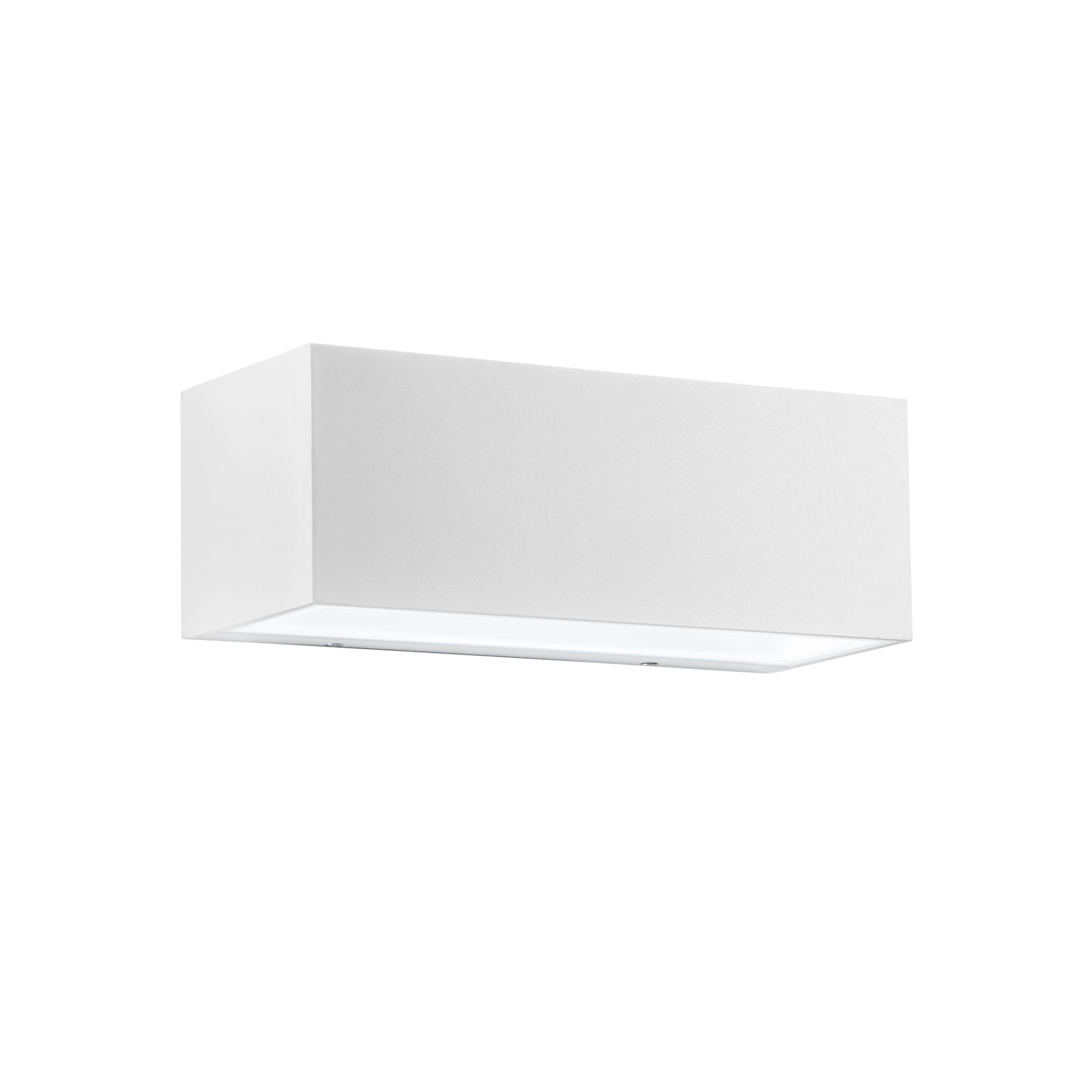 "Applique da esterno LED TWIN bianco con luce biemissione con CCT IP54 30cm"