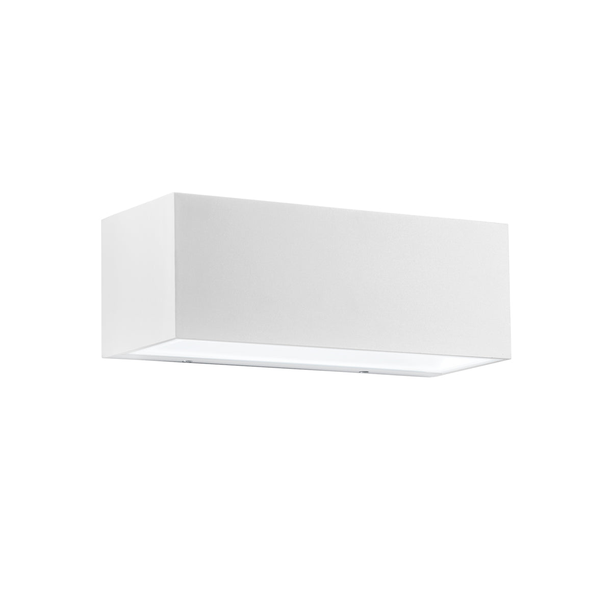 "Applique da esterno LED TWIN bianco con luce biemissione con CCT IP54 30cm"