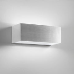 APPLIQUE BIEMISSIONE LED TWIN NIKEL 35W 4440LM 4000K IP54 30X10,8X12CM