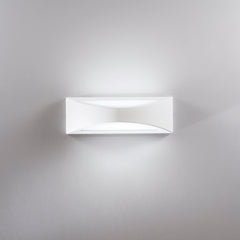 APPLIQUE LED WEISS BIANCA 16W 1800LM CCT IP54 36X11,3X12CM