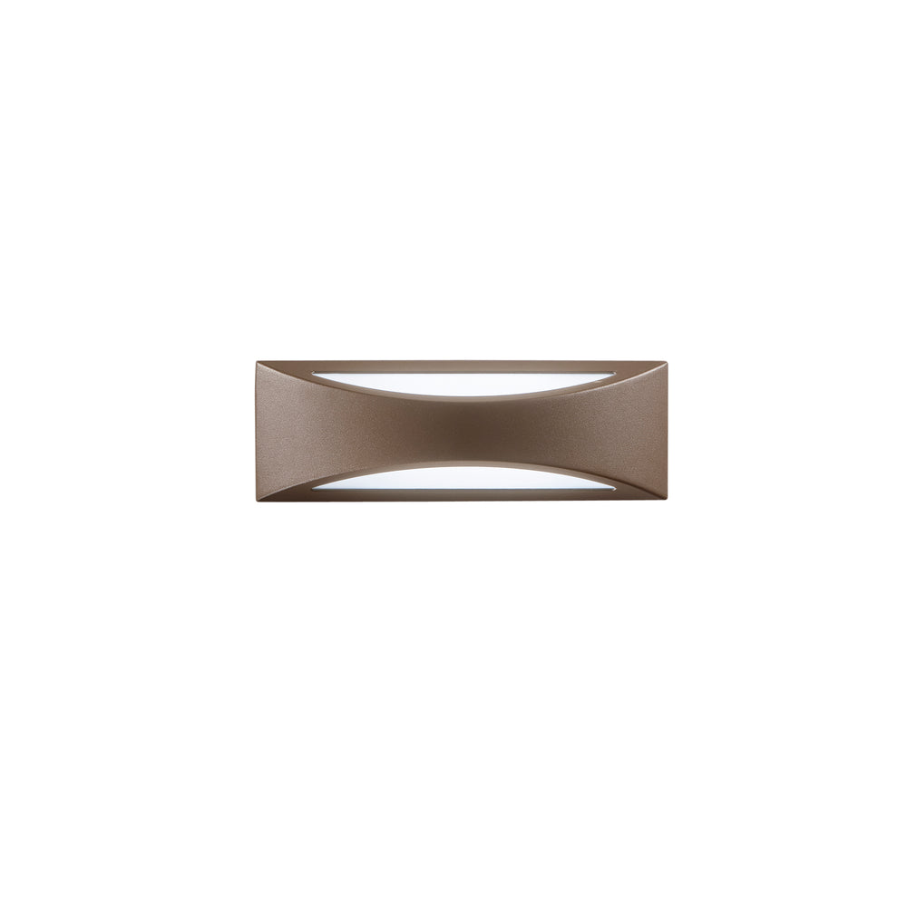 APPLIQUE LED WEISS BRONZO 16W 1800LM CCT IP54 36X11,3X12CM