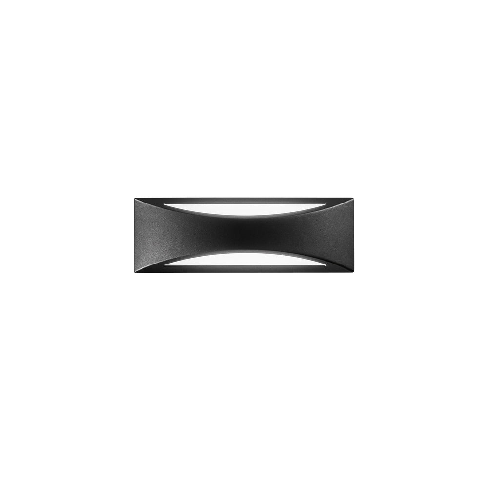 APPLIQUE LED WEISS NERA 16W 1800LM CCT IP54 36X11,3X12CM