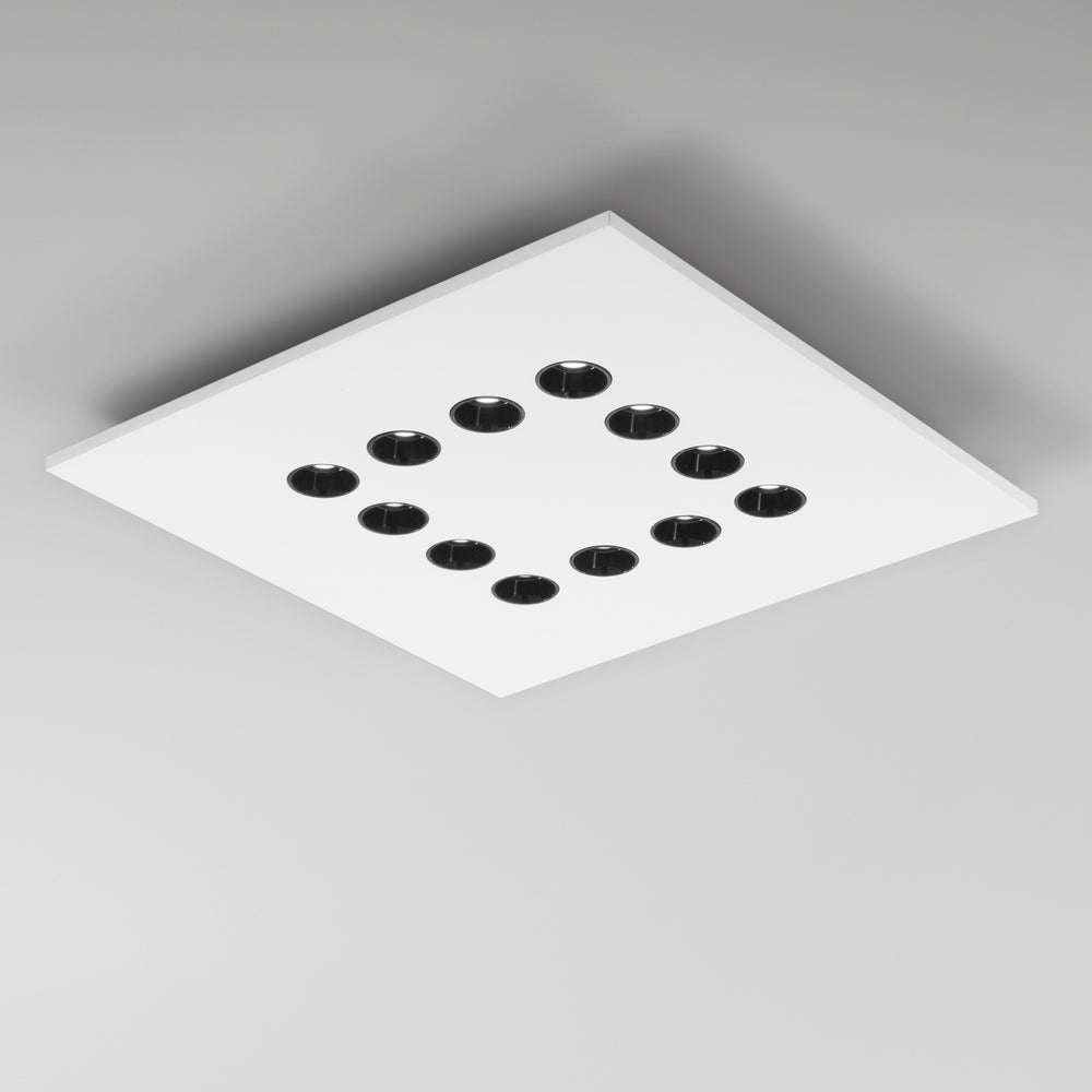 PLAFONIERA LED XICO BIANCA 12X3W 2520LM CCT 50X4,7X50CM