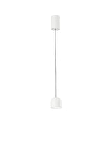 "Sospensione LED Yoyo bianca in metallo, 3000K (luce calda)"