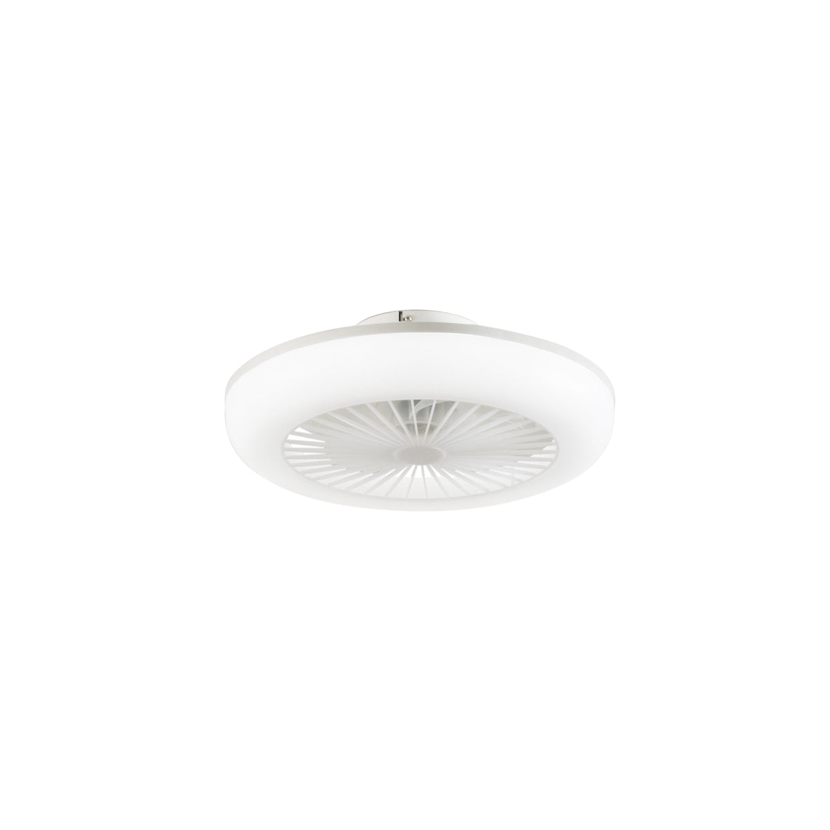 Plafoniera con ventilatore ZEFIRO Bianco