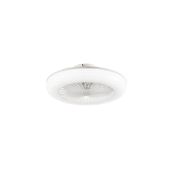 Plafoniera con ventilatore ZEFIRO Bianco