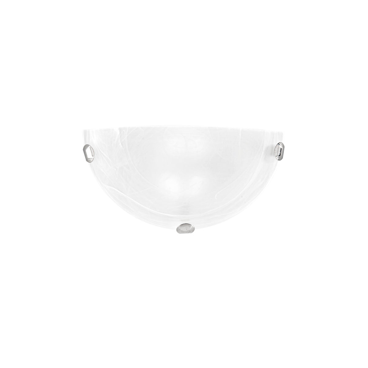 "Applique LED LUNA in vetro bianco 12W 4000K (luce naturale)"