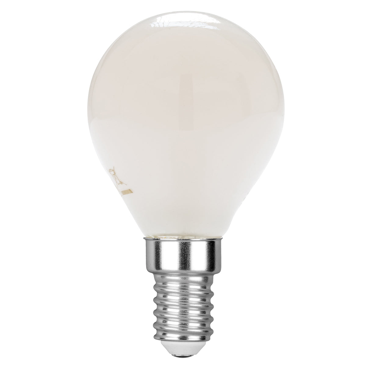 Lampadina LED E14 Globo Filamento COB 4W 400lm 2700K