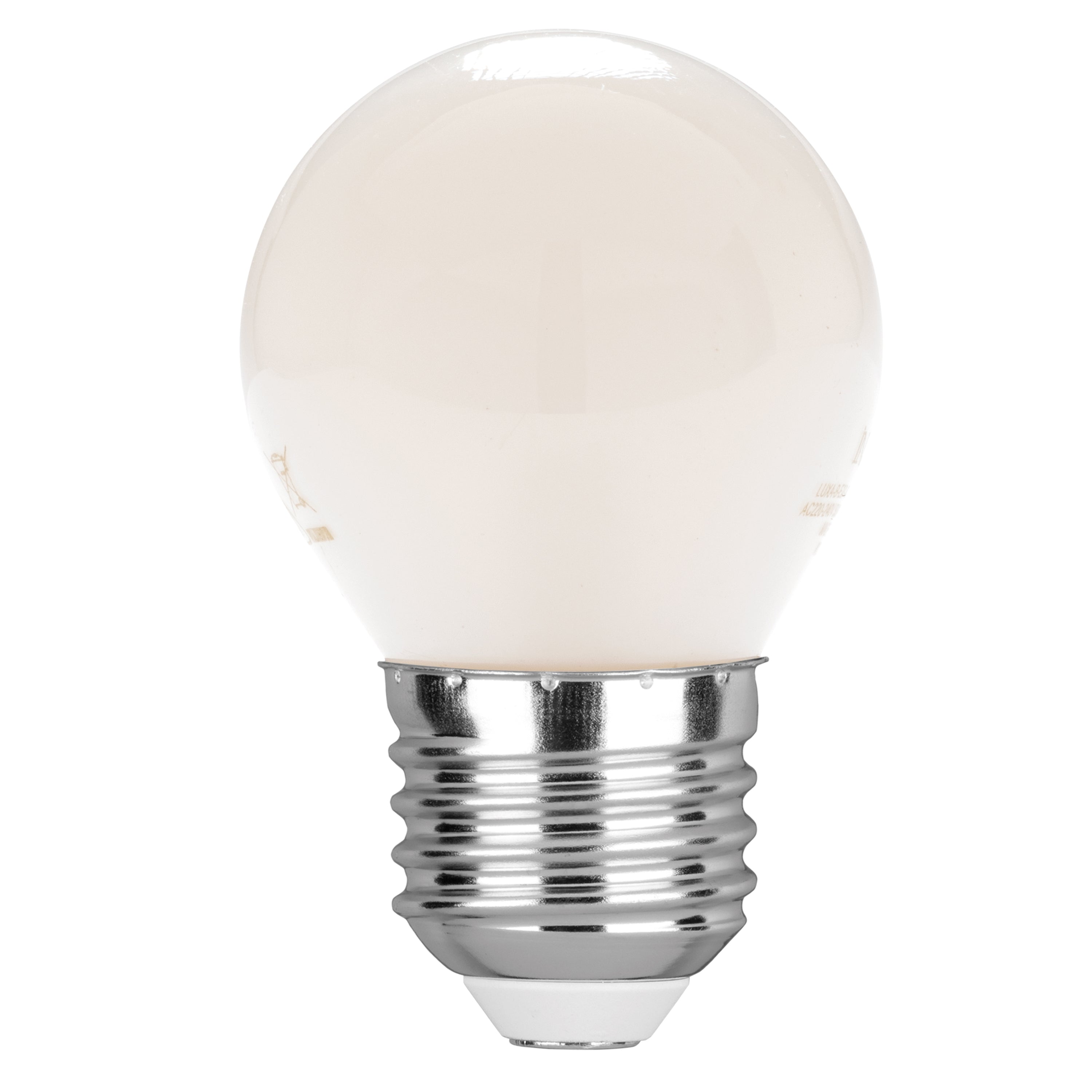 Lampadina LED E27 trasparente Filamento COB 4W 470lm 6500K