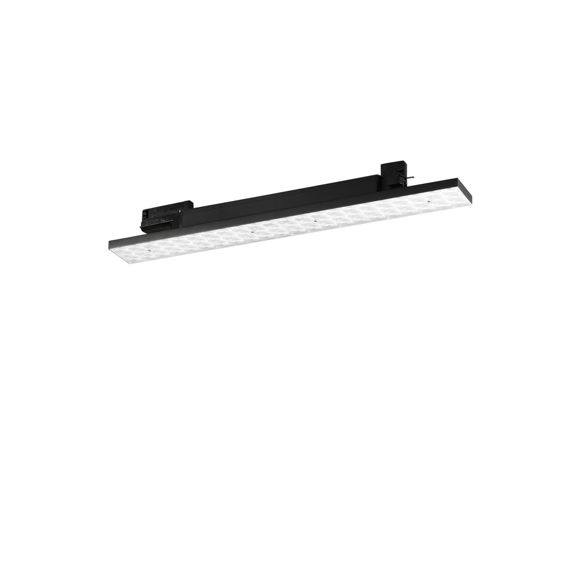 Lampada lineare LED MAXWELL con adattatore trifase 25W 3000K nero