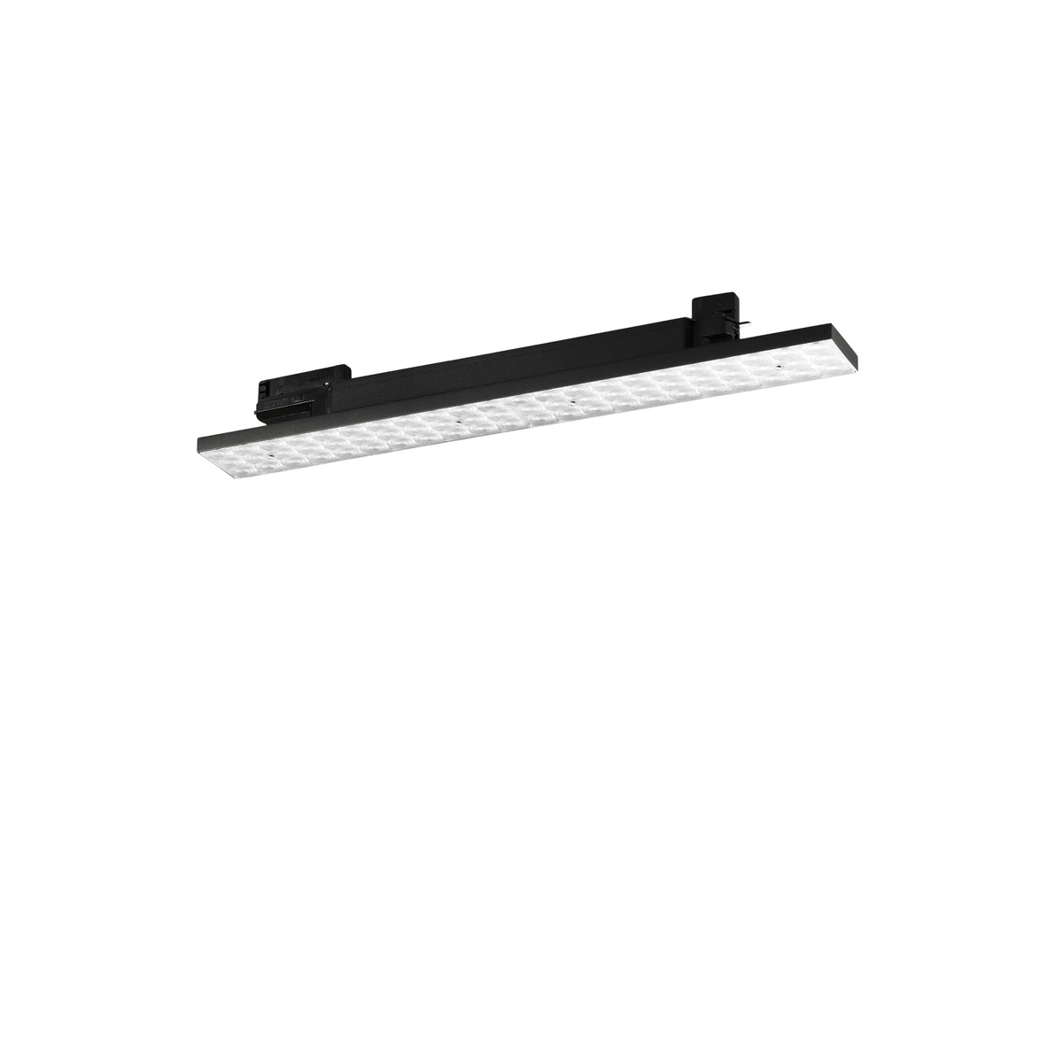 Lampada lineare LED MAXWELL con adattatore trifase 25W 4000K nero