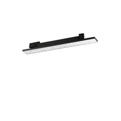 Lampada lineare LED MAXWELL con adattatore trifase 25W 4000K nero