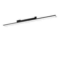 Lampada lineare LED MAXWELL con adattatore trifase 48W 3000K nero