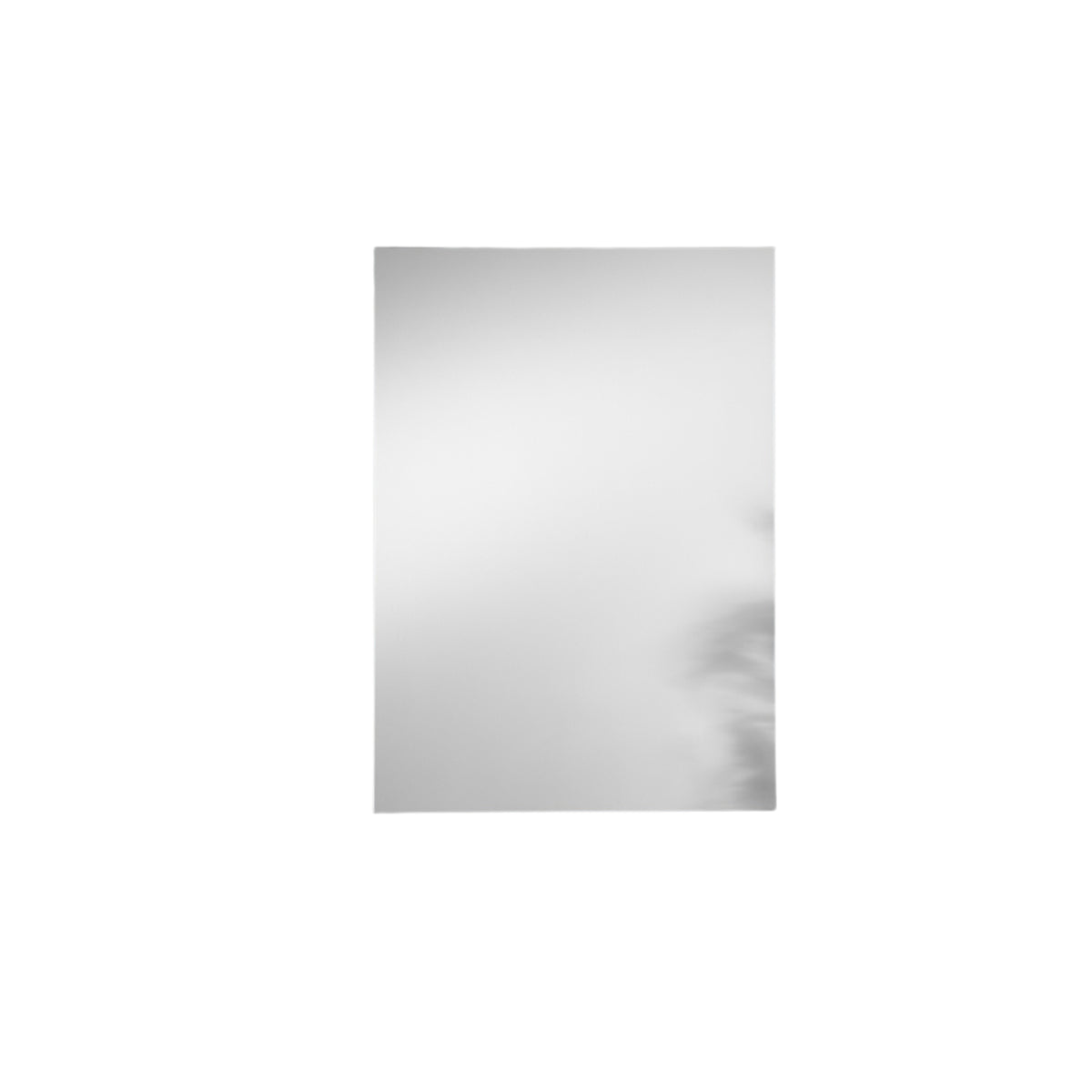 Specchio PURE rettangolare, doppia installazione, pellicola antideflagrante, 70 x 50 cm
