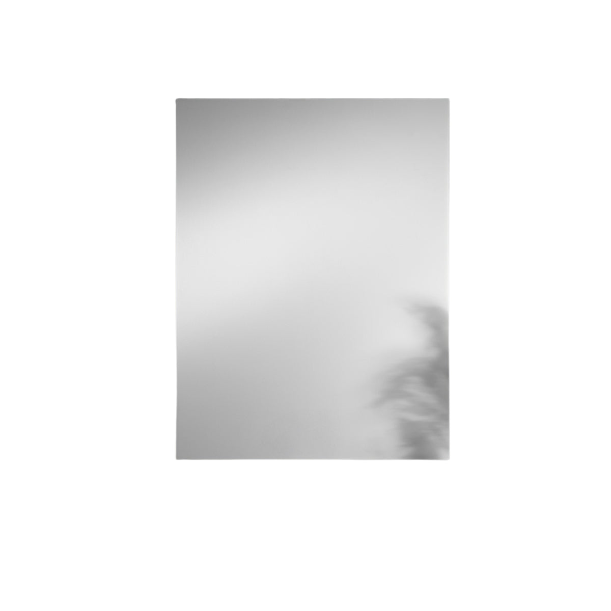 Specchio PURE rettangolare, doppia installazione, pellicola antideflagrante, 80 x 60 cm