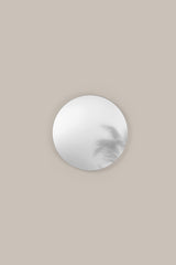 SPECCHIO TONDO 60CM ARGENTATO SENZA RAME 4MM STRUTTURA PVC PELLICOLA ANTIDEFLAGRANTE
