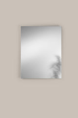 SPECCHIO 90X70CM ARGENTATO SENZA RAME 4MM STRUTTURA REVERSIBILE PVC PELLICOLA ANTIDEFLAGRANTE