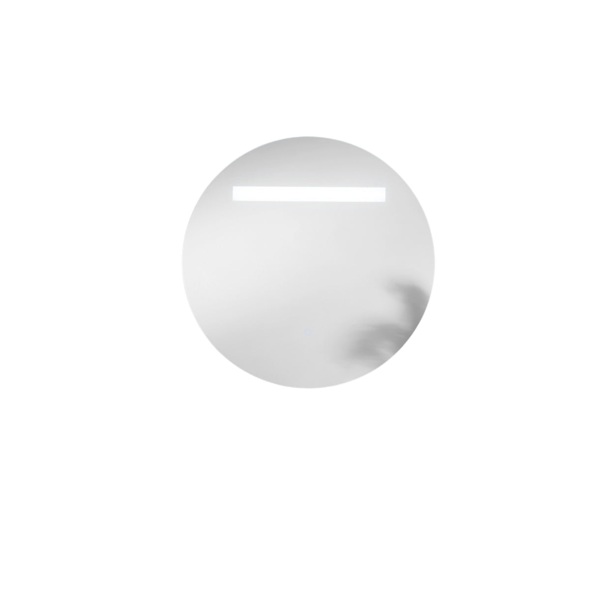 SPECCHIO 60X80CM RETROILLUMINATO LED CCT ARGENTO SENZA RAME 4MM STRUTTURA REVERSIBILE PVC PELLICOLA ANTIDEFLAGRANTE