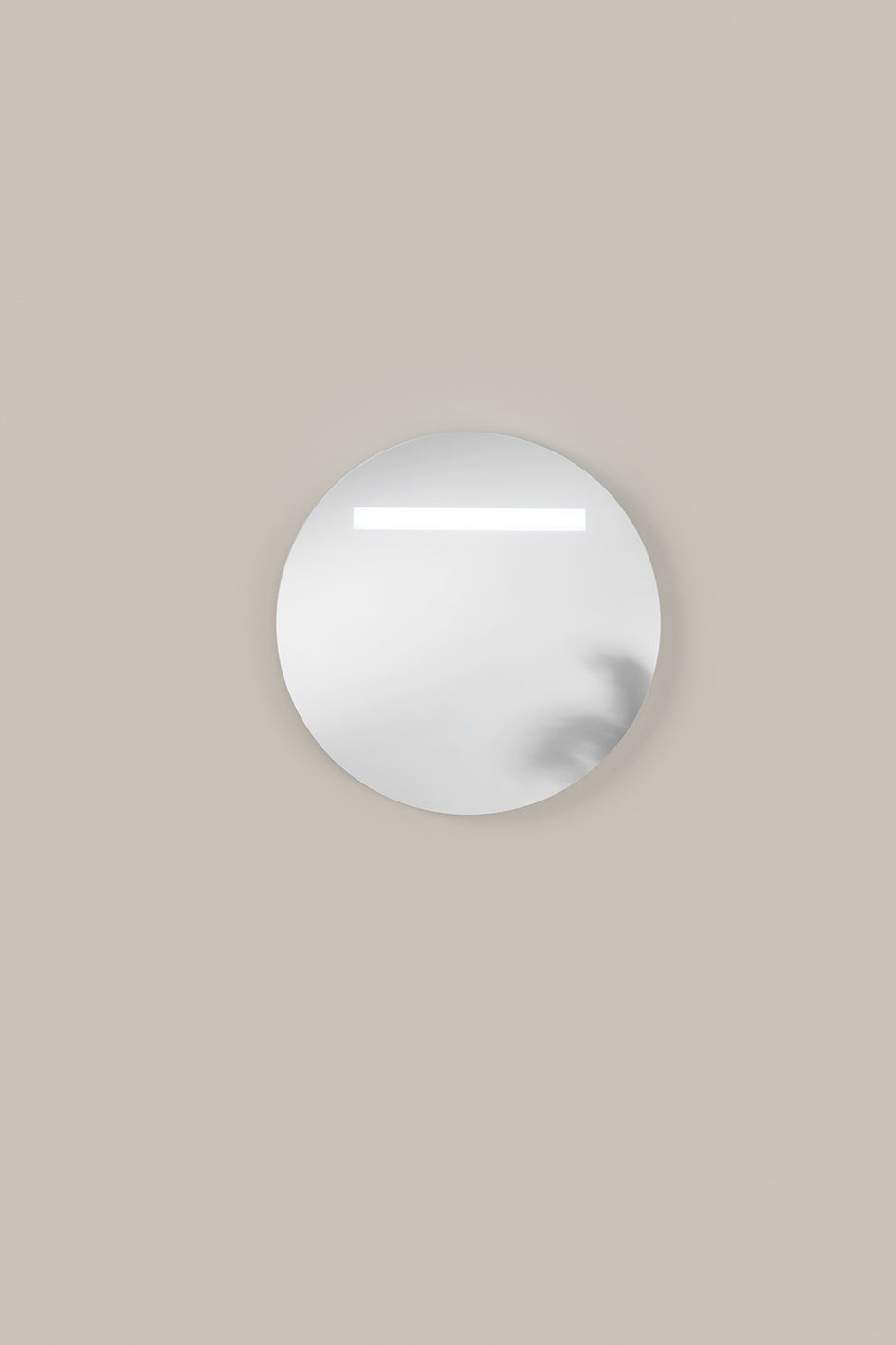 SPECCHIO 60X80CM RETROILLUMINATO LED CCT ARGENTO SENZA RAME 4MM STRUTTURA REVERSIBILE PVC PELLICOLA ANTIDEFLAGRANTE