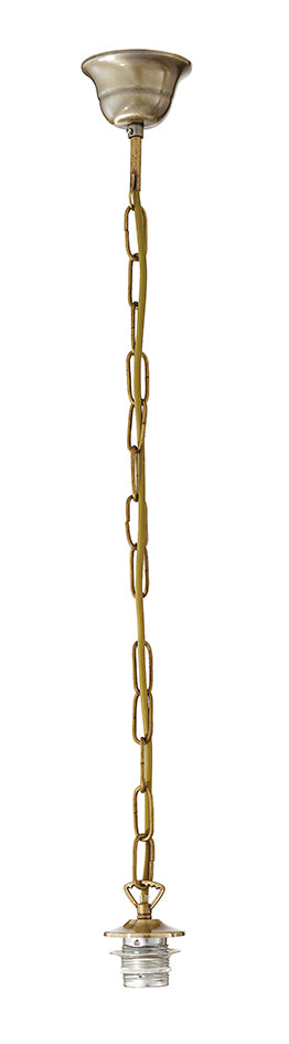 "Pendel a catena brunito E27 80 cm."
