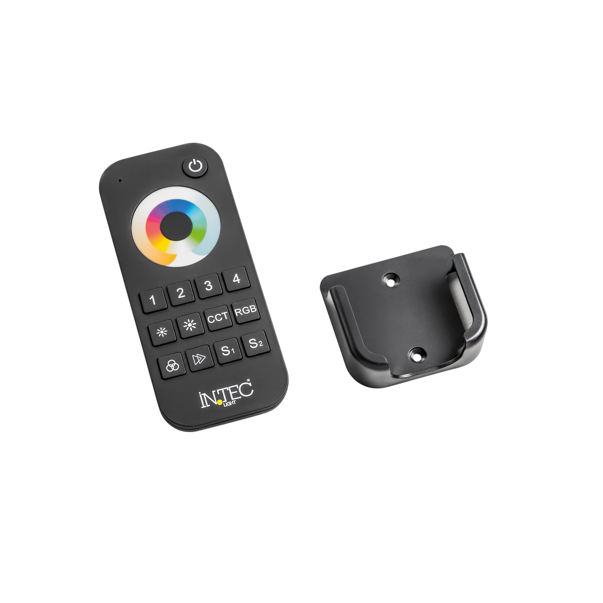 "RADIOCOMANDO RF 2.4G CONTROLLO RGB/RGBW/RGB+CCT 4 ZONE 5 CANALI"