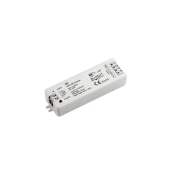 "Ricevitore RF 2.4G input: .5A 12-24V output: 2ch;5a/ch - 2x(60-120)W"