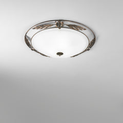PLAFONIERA RICCIO BIANCA 3XE27 50X50X11,6CM