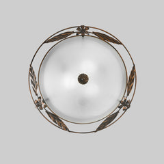 PLAFONIERA RICCIO BIANCA 3XE27 50X50X11,6CM