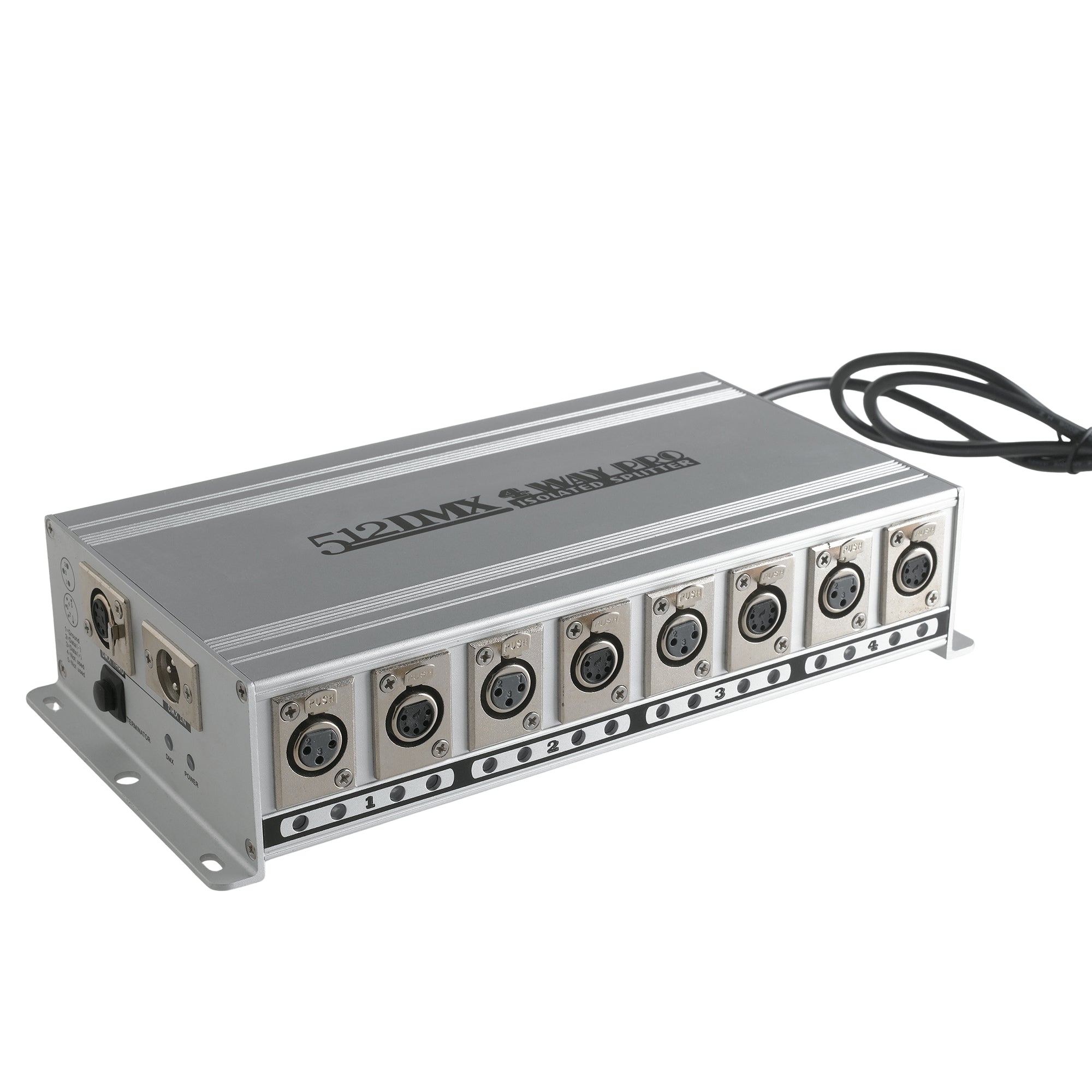 "SPLITTER DMX 6W XLR-3X4PCS XLR-5X4PCS"
