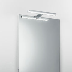 APPLIQUE LED CRUISE CROMO FISSAGGIO PARETE/SPECCHIO 5,2W 550LM 4000K IP44 28x8x11CM