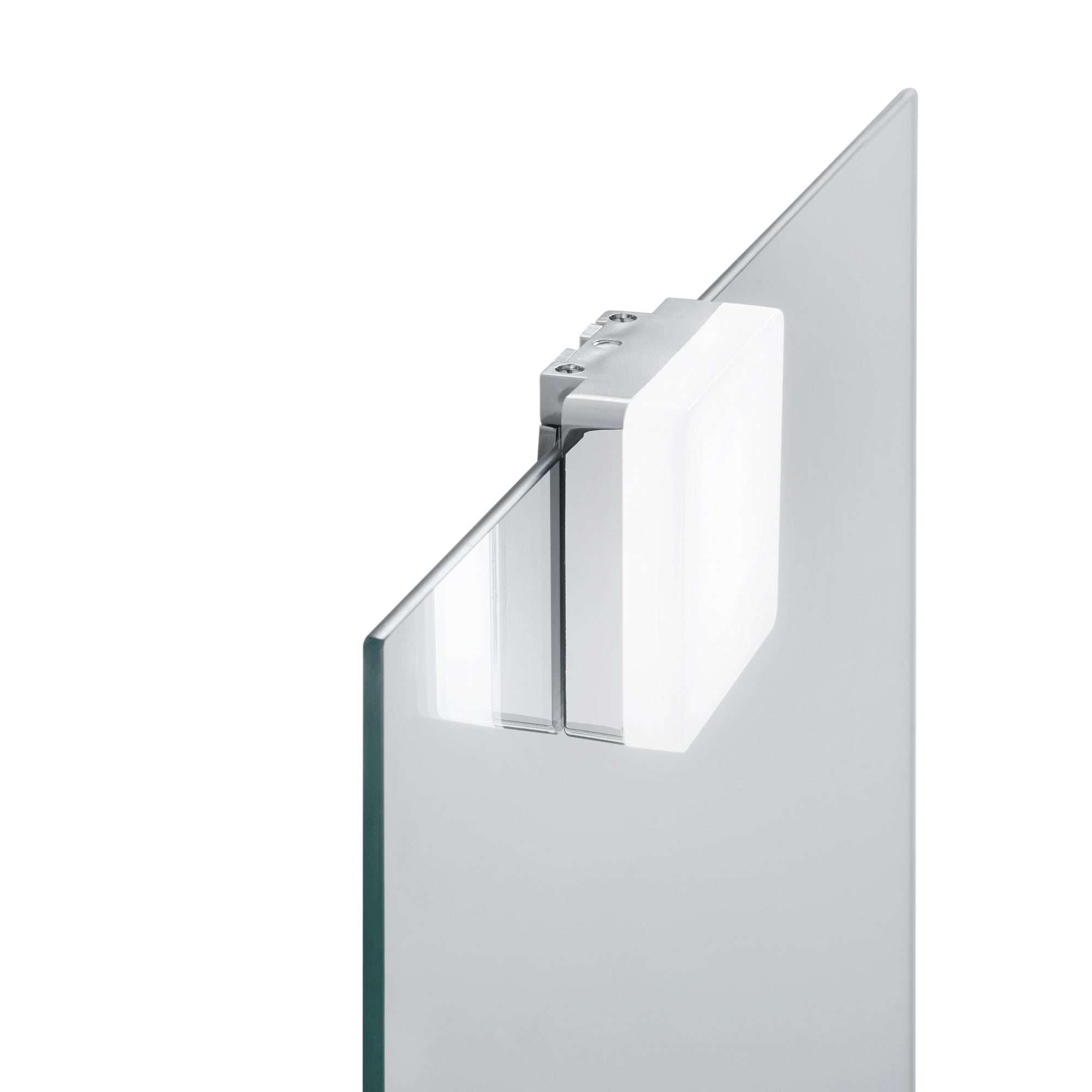 APPLIQUE LED DIVA CROMO QUADRATO 4W 460LM 4000K IP44 7,5X7,5X3,4CM