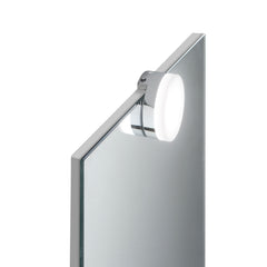 "Applique LED da bagno DIVA tonda con base cromata 4W 3000K"