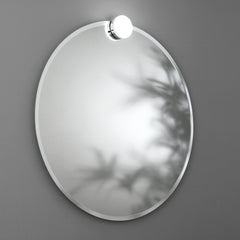 APPLIQUE LED DIVA CROMO TONDO 4W 460LM 3000K IP44 7,5X3,4CM