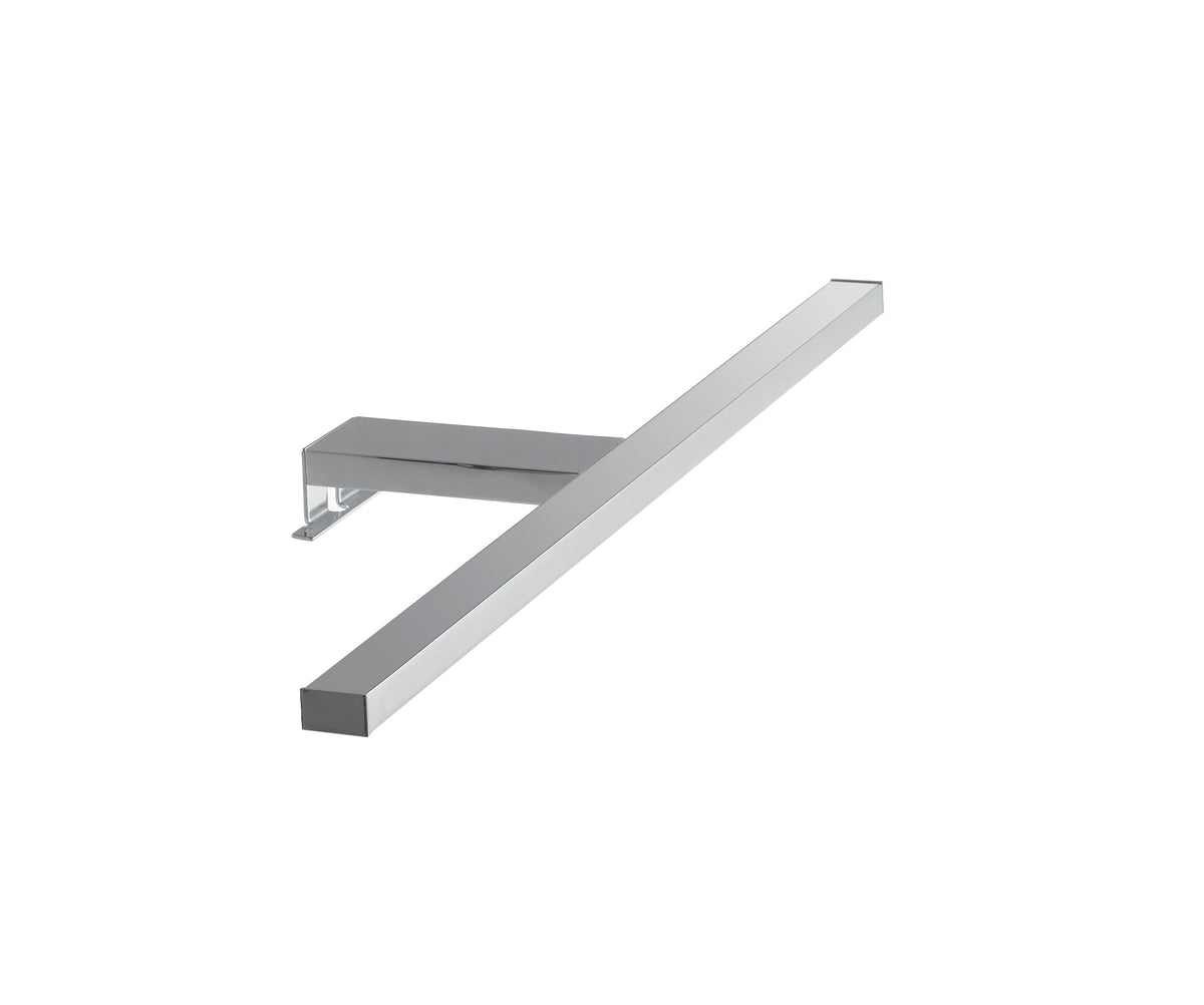 "Applique LED RIVA in alluminio cromato 8W 4000K"