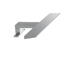 "Applique da bagno LED WALLY in alluminio cromo 8W 4000K