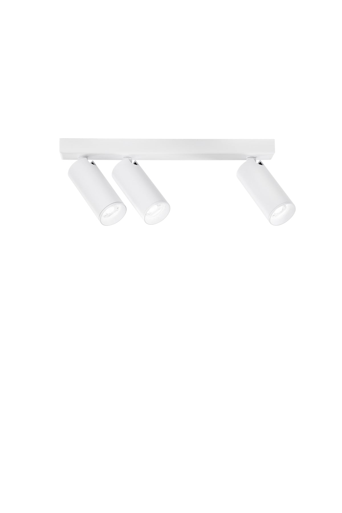 "Spot Plauto in metallo bianco - 3 punti luce"