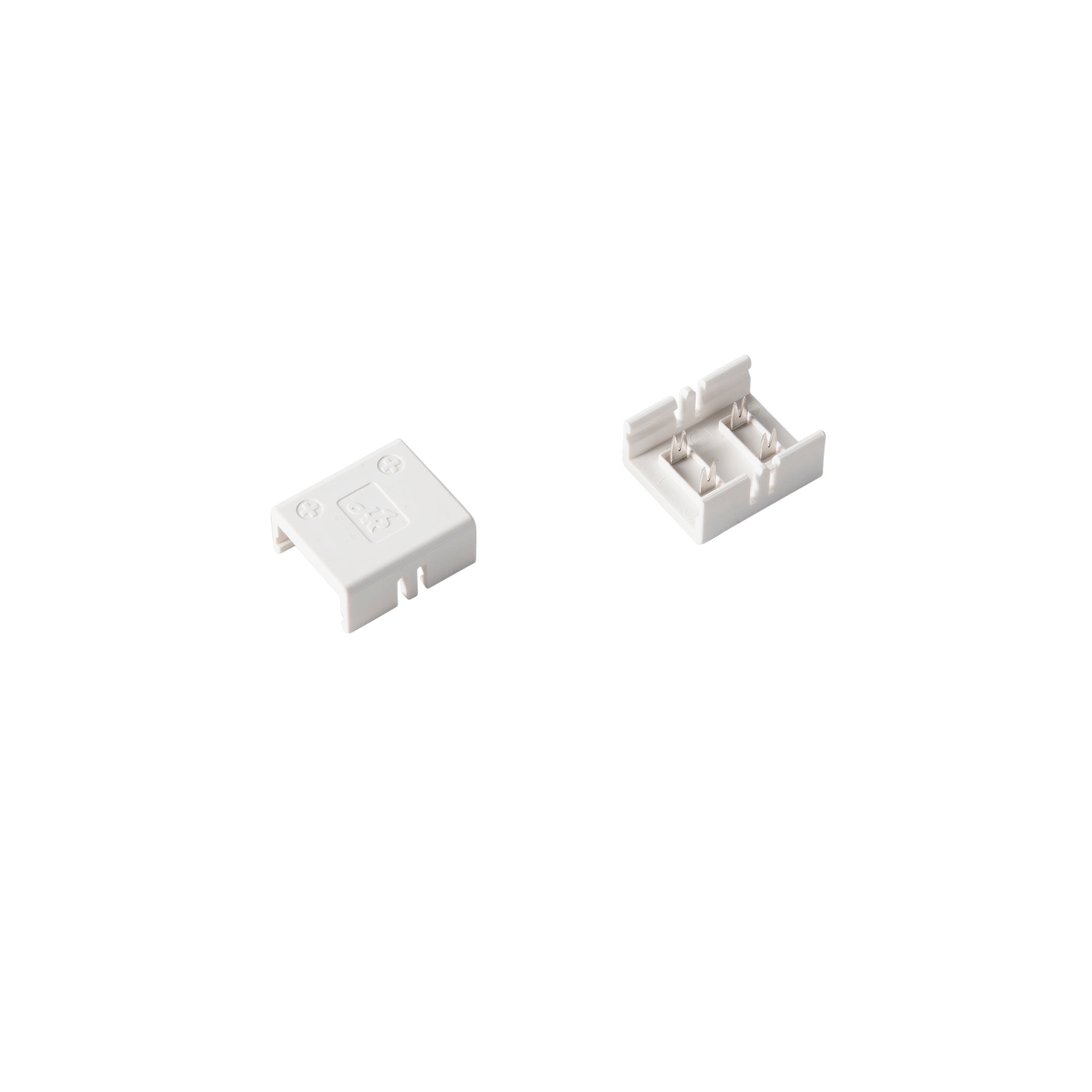 "Kit 10 pezzi staffette per fissaggio per STRIP220V COB 8"